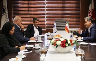 رییس اتاق بازرگانی مشترک ایران و ترکیه در نشستی با هیات رئیسه اتاق بازرگانی البرز