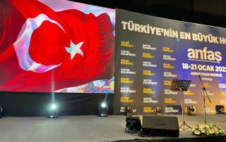 حضور اتاق مشترک ایران و ترکیه در بزرگترین نمایشگاه تجهیزات هتلداری، غذا و نوشیدنی، آنفاش Anfas ترکیه