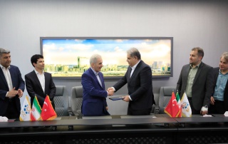 امضای تفاهم‌نامه همکاری شرکت توسعه بین‌الملل ایران‌مال و اتاق مشترک ایران و ترکیه