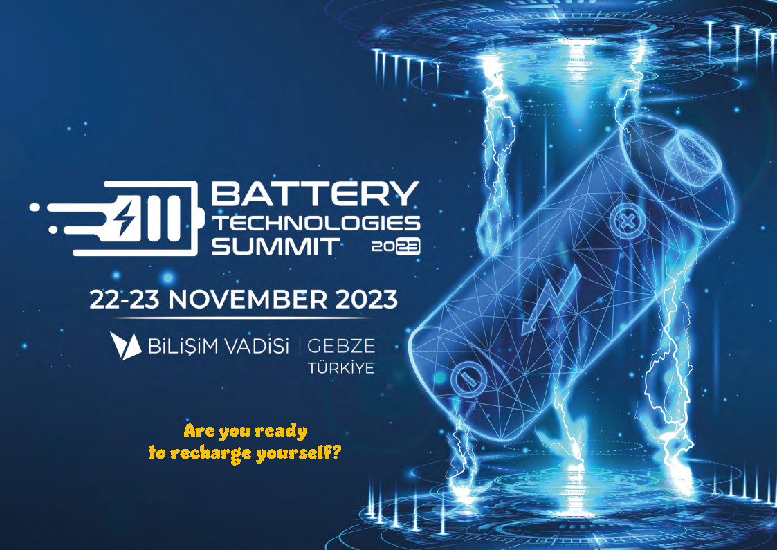 پوستر کنگره تکنولوژی و فناوری باتری استانبول ترکیه 2023